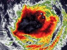 Image: Typhoon Surigae Maintains Strength, Unexpected Direction Change Forecasted