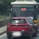 Image: Car Driver Penalized for Illegal Overtaking in Hanoi