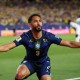 Image: Matheus Cunha's Surfing Celebration After Scoring for Brazil
