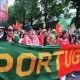 Image: Portugal vs Uzbekistan: Houston Prepares for Fan Walks