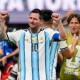 Image: Argentina National Football Team Supports Flood Victims in China