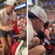 Image: Influencer Sparks Controversy by Running on World Cup Bleachers