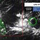 Image: Low Pressure System Near East Sea Hits Land, Causes Widespread Rain