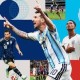 Image: Messi's Historic Clash with England: A World Cup Showdown