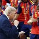 Image: Trump's Awkward Moment at Spain's World Cup Victory Ceremony