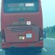 Image: Driver Uses 'Stay 60m Away' Sign to Promote Safe Distancing
