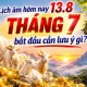Image: Lunar Calendar Today: August 13 Marks the Start of the Seventh Month