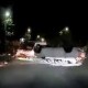 Image: Seven-Seater Car Overturns After Collision, Nine Injured in Ba Ria
