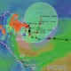 Image: Tropical Storm Narra Forecast: Path and Impact Areas