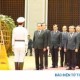 Image: Vietnam's National Assembly Chairperson Pays Respects in Laos