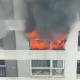 Image: Fire Breaks Out in Apartment Building in Hanoi