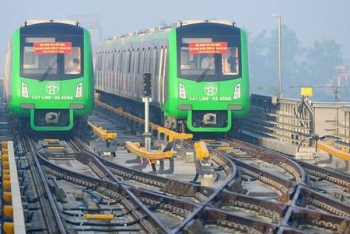 Another metro line in Hanoi conducts trial run