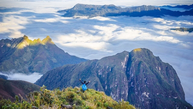 Trekking to Việt Nam’s fourth highest mountain peak