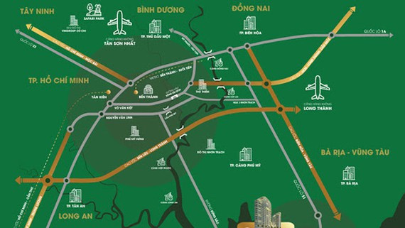 Many traffic projects to be linked to Long Thanh International Airport
