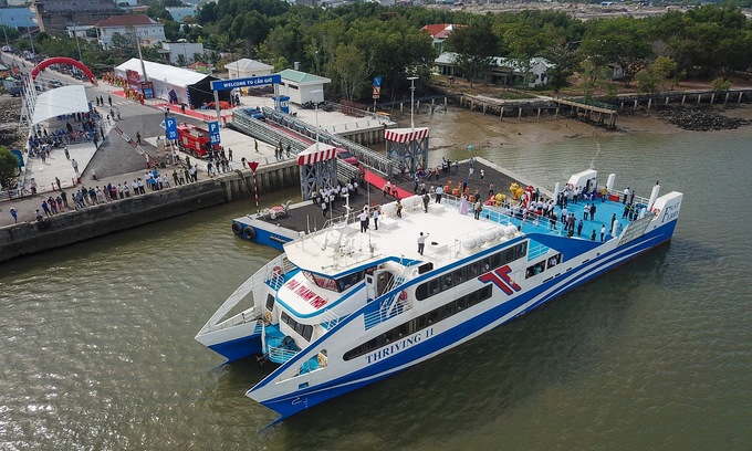 New HCMC-Vung Tau ferry service enters operation