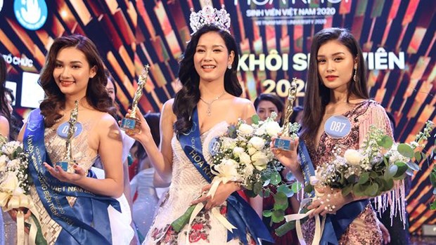 Nam Can Tho University student crowned Vietnam Miss University ...