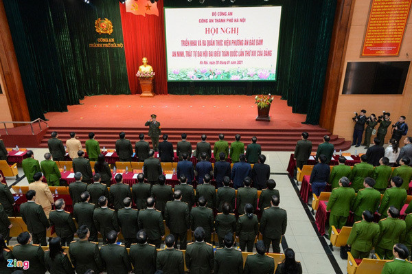 Security forces deployed in capital to protect 13th National Party Congress