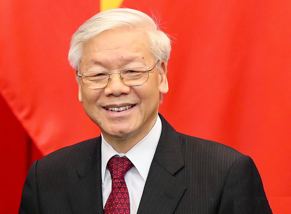 Top leader Nguyen Phu Trong re elected as Party General Secretary