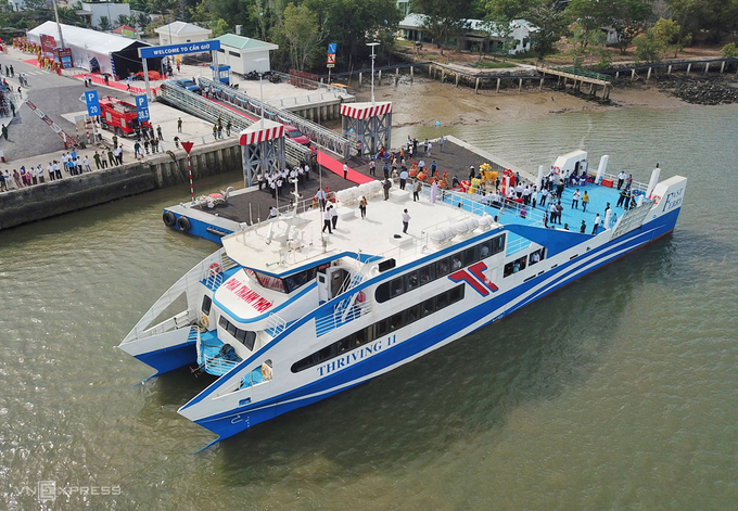 Opening of Can Gio – Vung Tau ferry