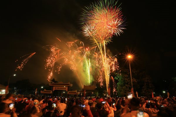 People flock to the streets in major cities to celebrate New Year