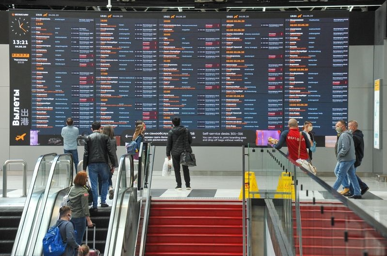 Russia Vietnam flight route re operated