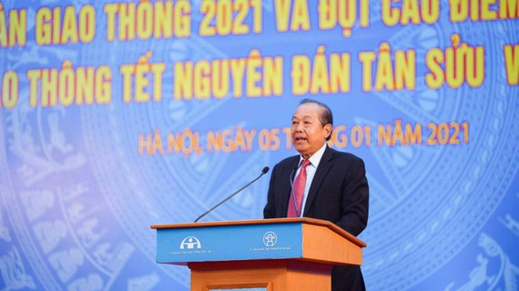 Traffic safety year 2021 launched in Hanoi
