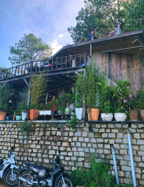 Hillside Da Lat cafe serves coffee with a vista twist