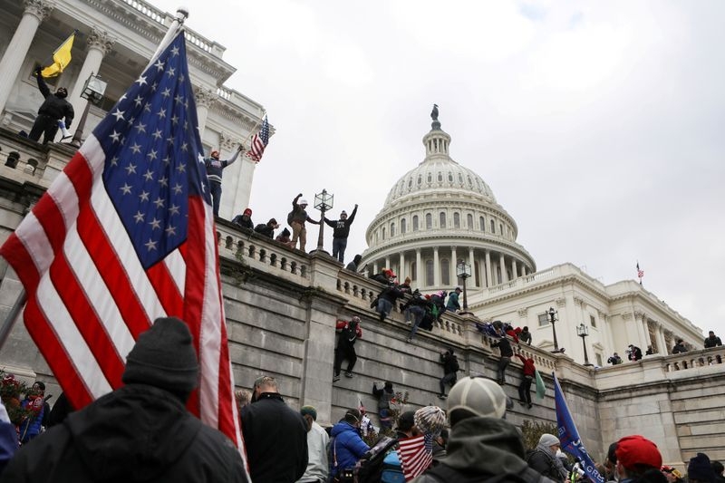 World breaking news today January 11 Trump orders flags to half staff to honor fallen Capitol Police officers