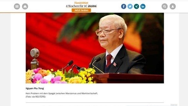 International media highlight 13th National Party Congress in Vietnam