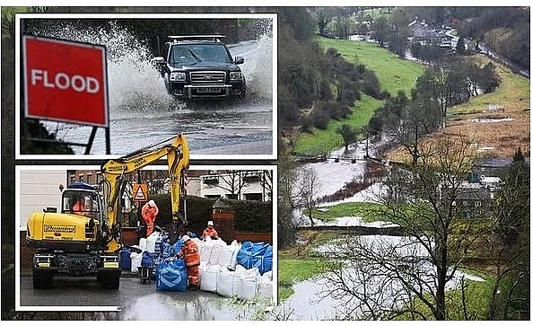 UK and Europe daily weather forecast latest January 22 Wintry showers in the north and west parts Storm Christoph sparks dangerous alerts