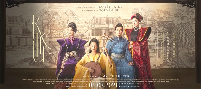 Actors gear up for 'Kiều' the movie premiere in March