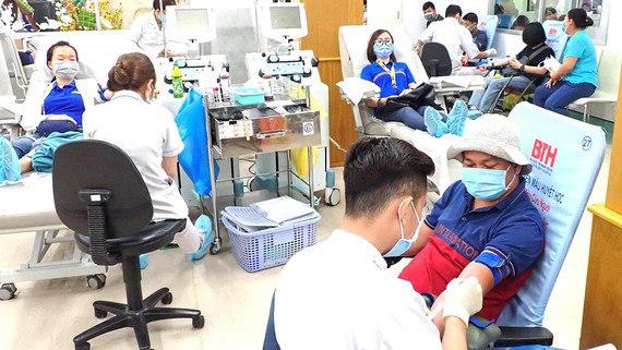 People encouraged to give blood voluntarily