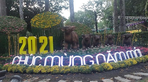 Tao Dan Spring Flower Festival 2021 opened
