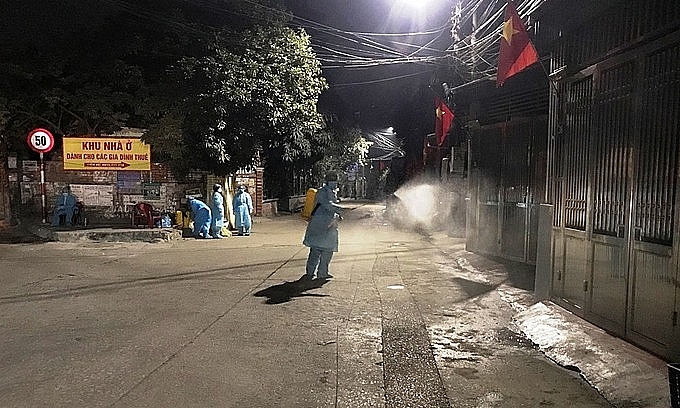 Photos show life under Covid 19 lockdown in Vietnam town