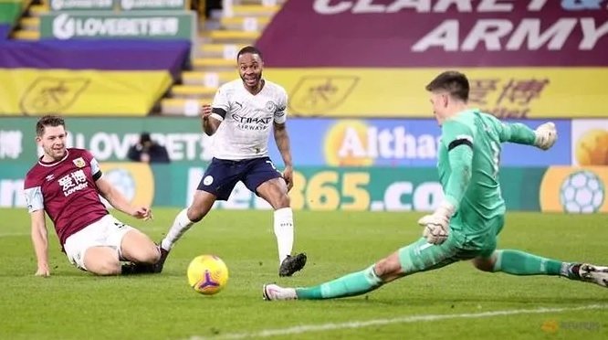 Man City restore lead at top with routine win at Burnley