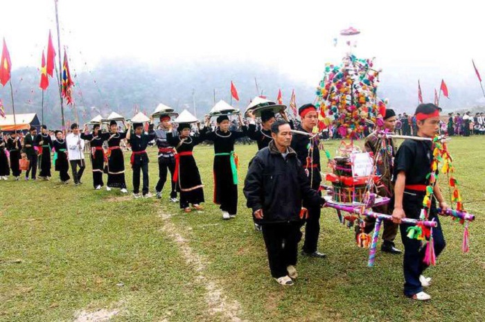 The traditional festivals in Cao Bang are famous near and far