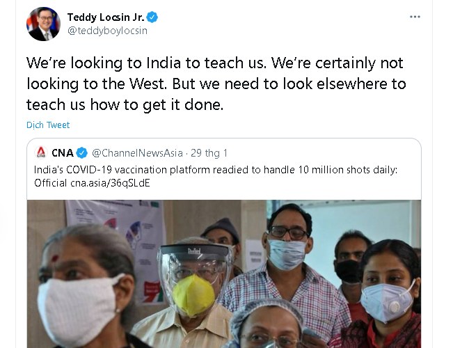 Phillipines turn to India Vietnam for COVID 19 vaccination lessons