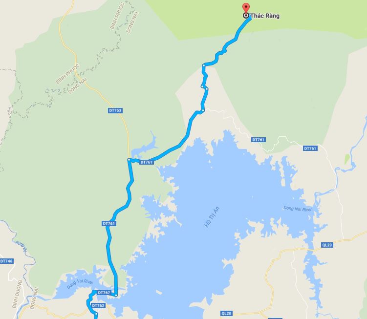 Journey to discover Waterfall Rang Dong Nai with a wild beauty that few people know