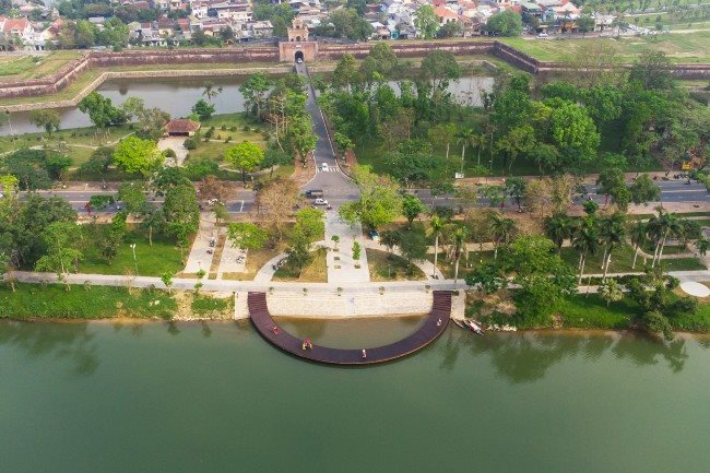 Crescent Bridge on the Perfume River