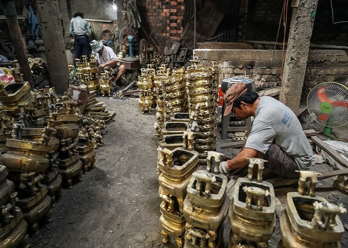 Dien Khanh copper casting village – a craft village with a history of hundreds of years in Khanh Hoa
