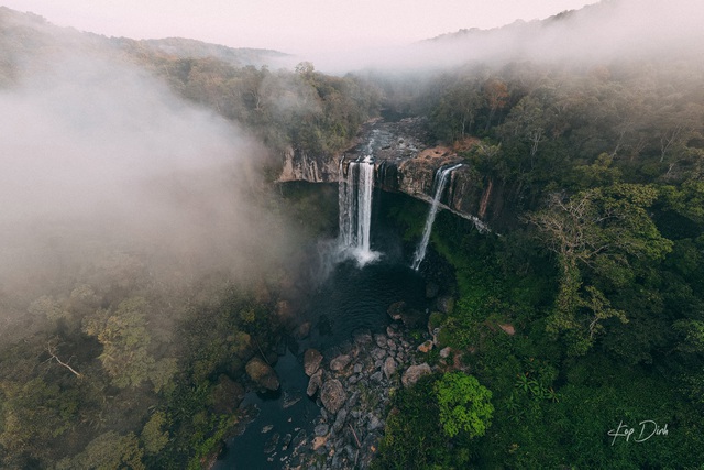 Explore K50 waterfall in Gia Lai, a summer destination not everyone knows