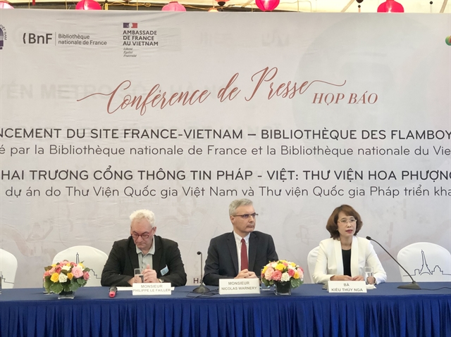 French-Vietnamese digital library launched