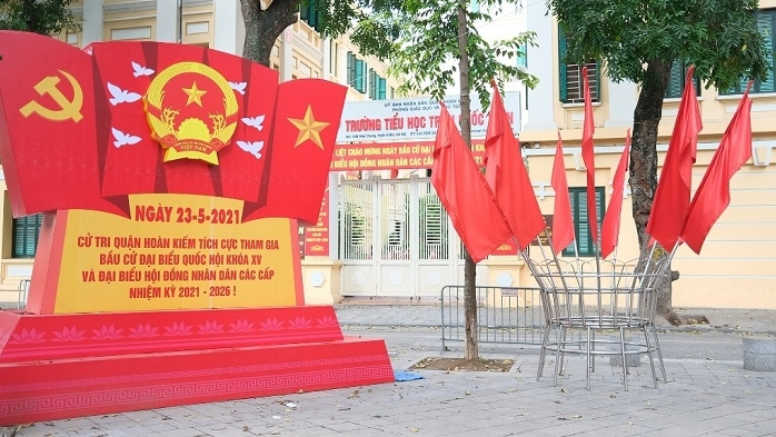 Hanoi s streets decorated for national election