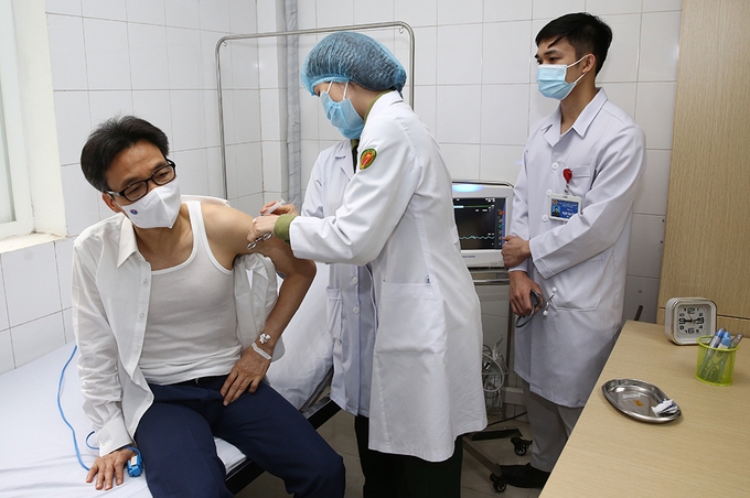My body produces antibodies well post Vietnamese homegrown vaccination Deputy PM said