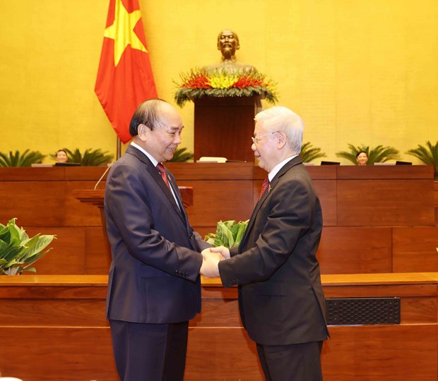 Nguyen Xuan Phuc elected as State President
