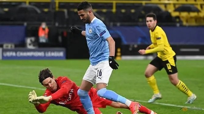 Man City reach Champions League semis with 2-1 win at Dortmund