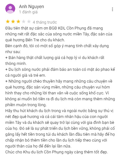 Tourist Con Phung Con Thoi Son self-sufficient | Experience goes from A to Z