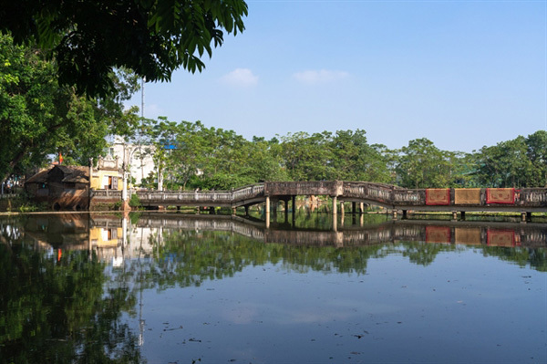 Bridge to a village’s distant past