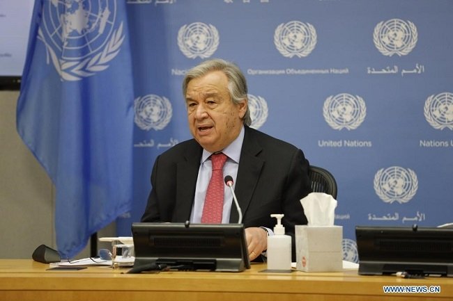 UN chief says China-US cooperation vital, expects net zero emissions by mid-century