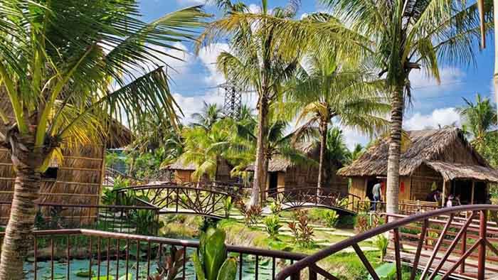 Have fun, have fun at Ben Tre Green Village resort